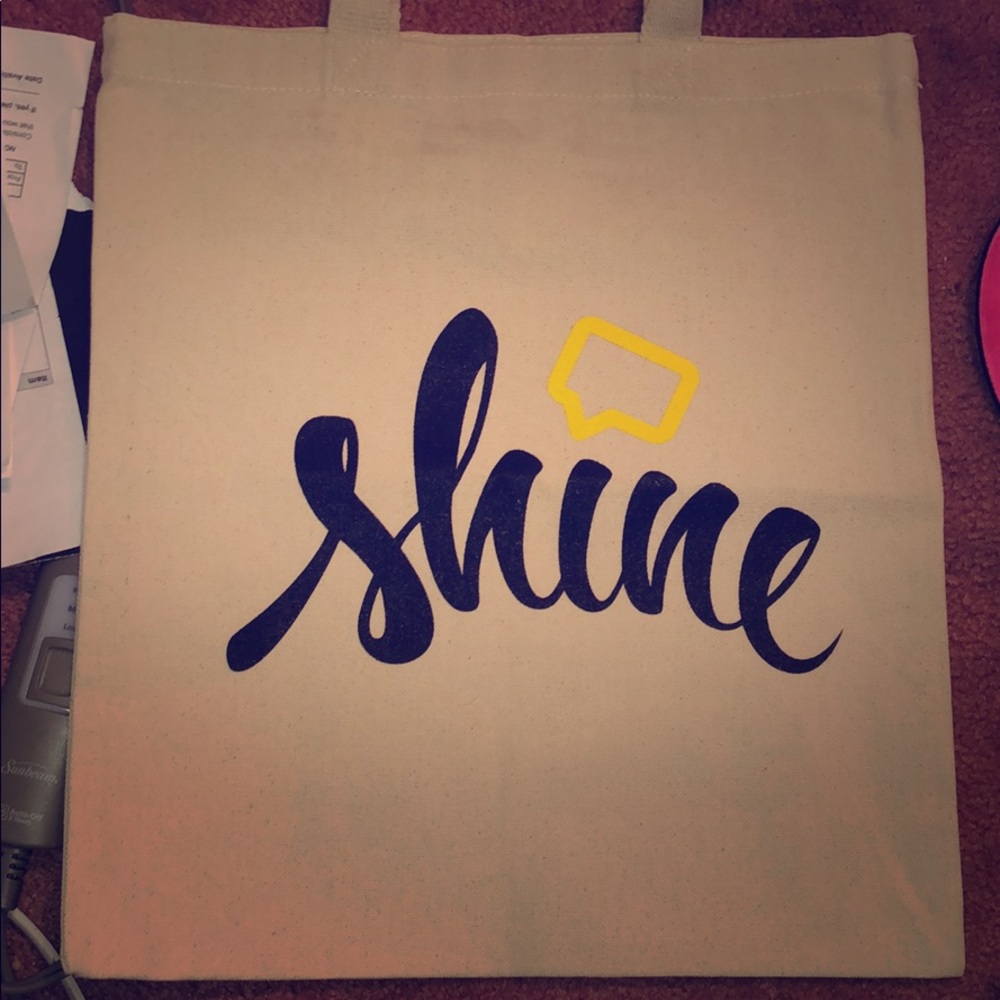 ‘Shine’ tote bag